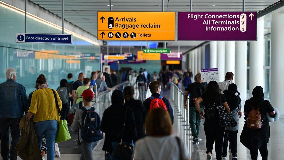 Heathrow Terminal 2 before the lockdown