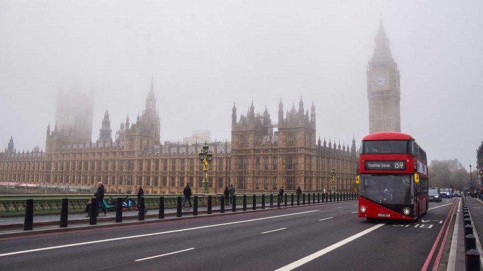 bus on bridge