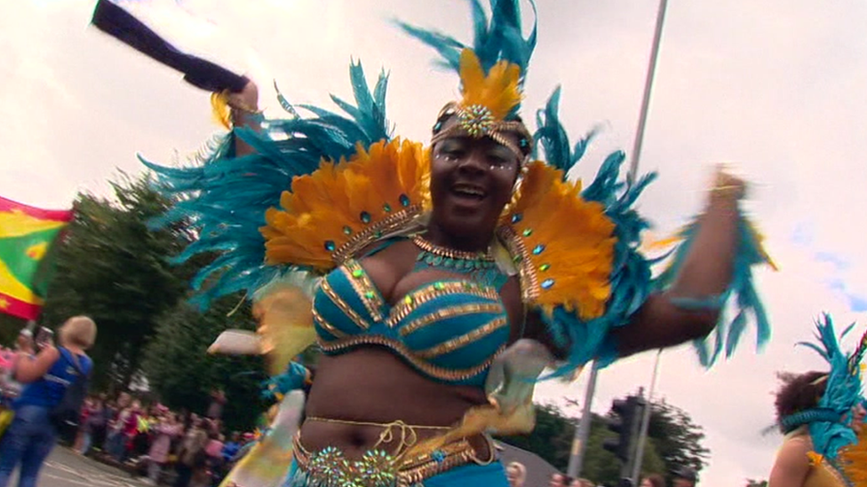 Carnival dancer