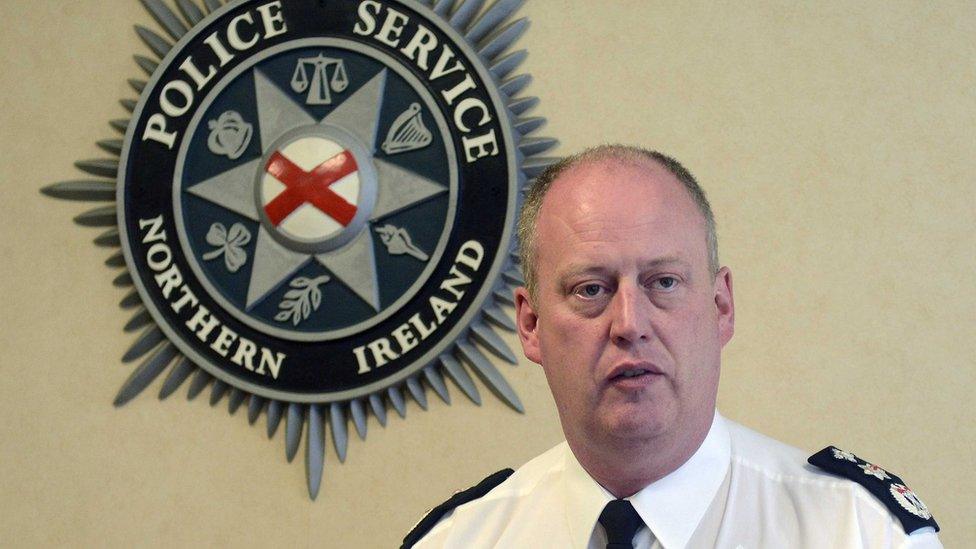 PSNI Chief Constable George Hamilton