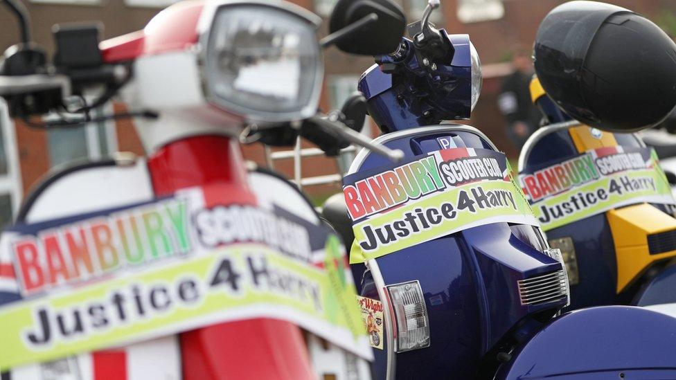 Motorbike gathering in Brackley