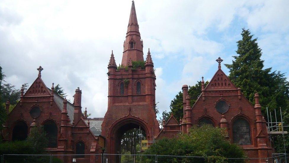 Brandwood End Cemetery Chapels, Birmingham