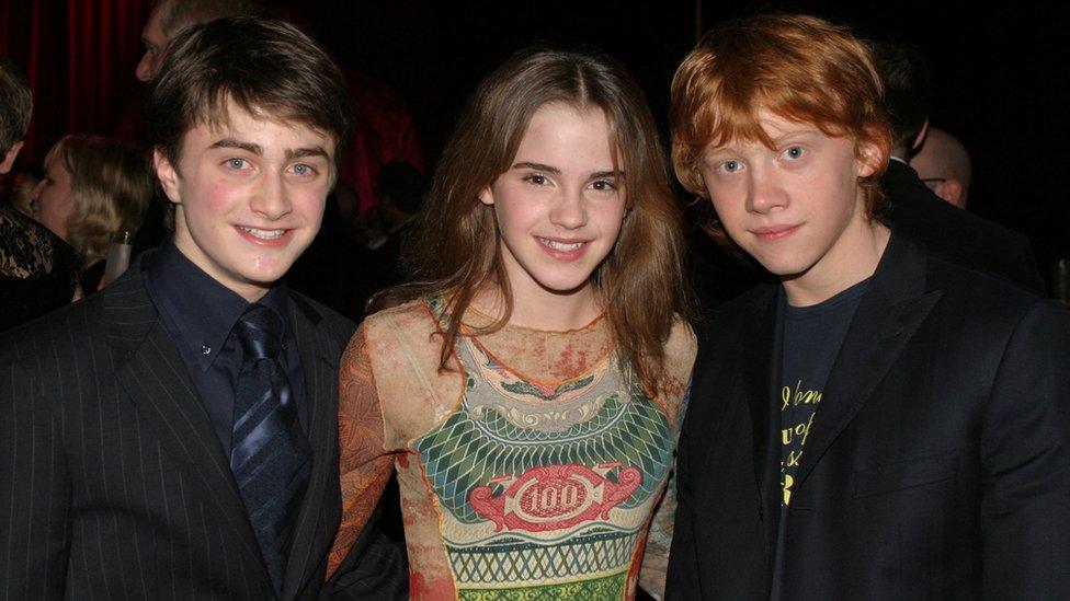 Daniel Radcliffe, Emma Watson and Rupert Grint