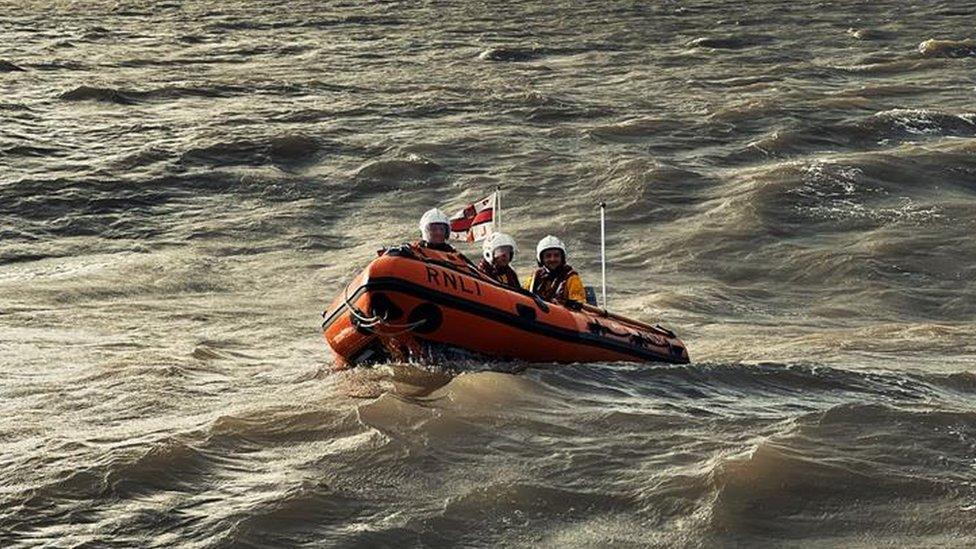 Skegness inshore lifeboat