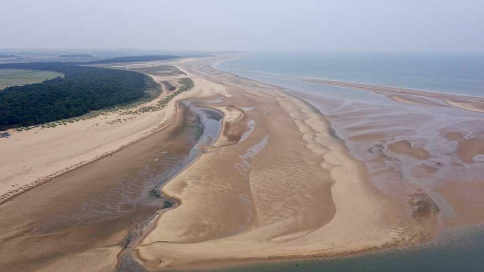 Sandbar between Wells-next-the-Sea and Holkham