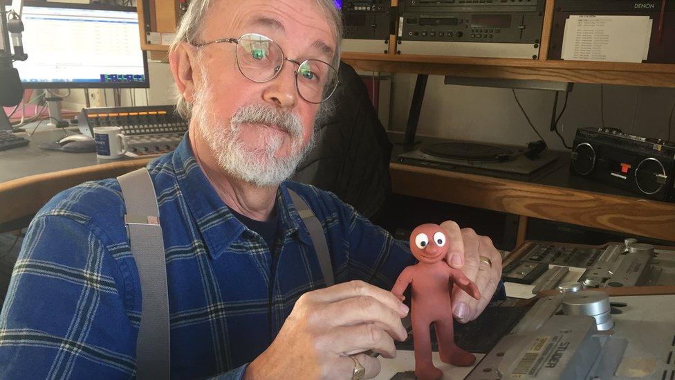 Peter Lord with Morph