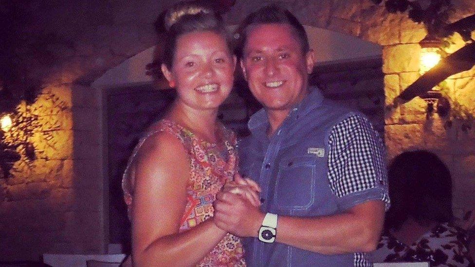 Stephen and Sian Vaughan