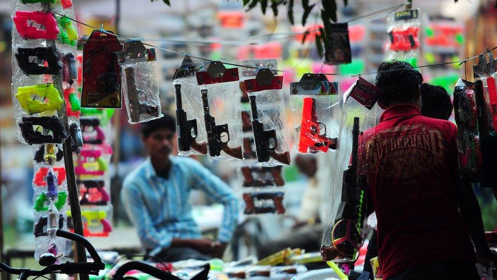 India toy guns