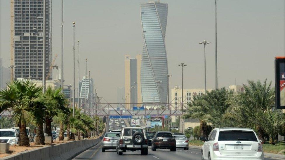 A main road in Riyadh (file photo)