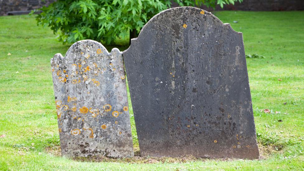 gravestones