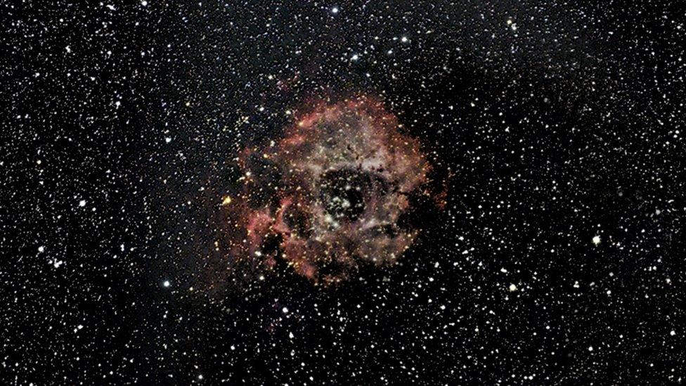 Rosette Nebula.