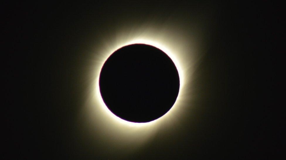 Solar eclipse Argentina