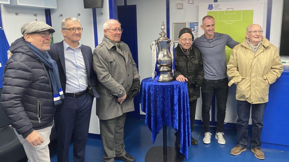 Sporting Memories tour at Goodison Park