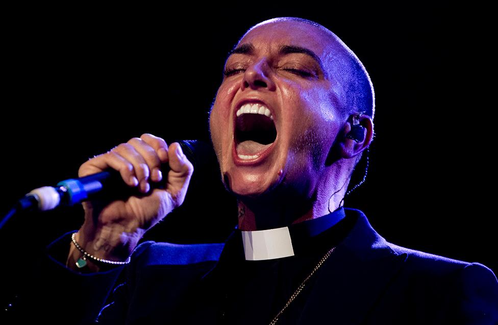 Sinead O'Connor performs on stage at Melkweg, Amsterdam, Netherlands, on 28 September 2014