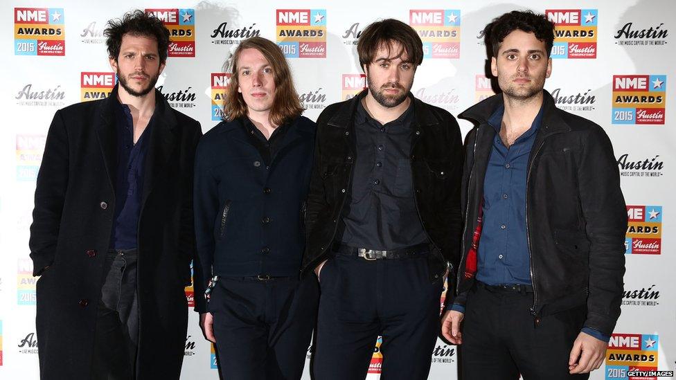 The Vaccines were due to headline on Friday