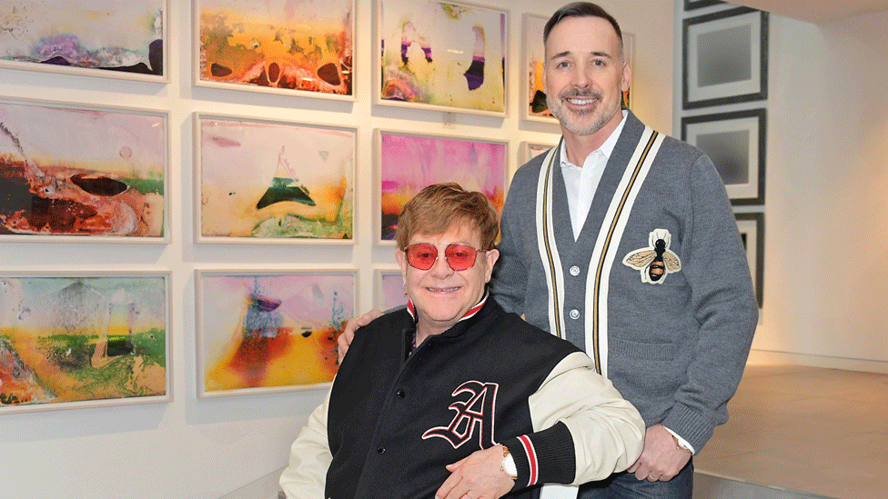 Sir Elton John and David Furnish