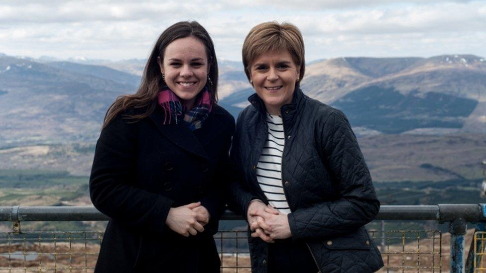 kate forbes and nicola sturgeon