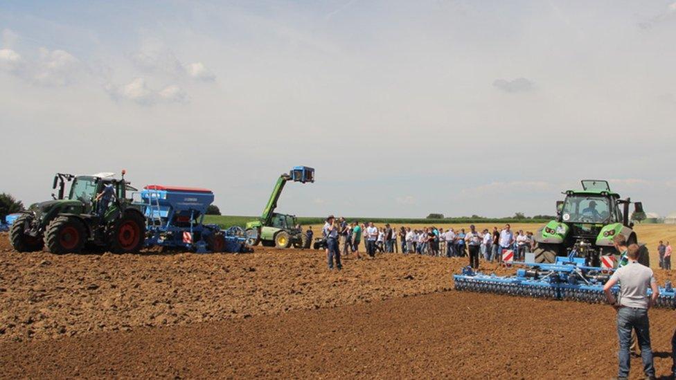 ploughing