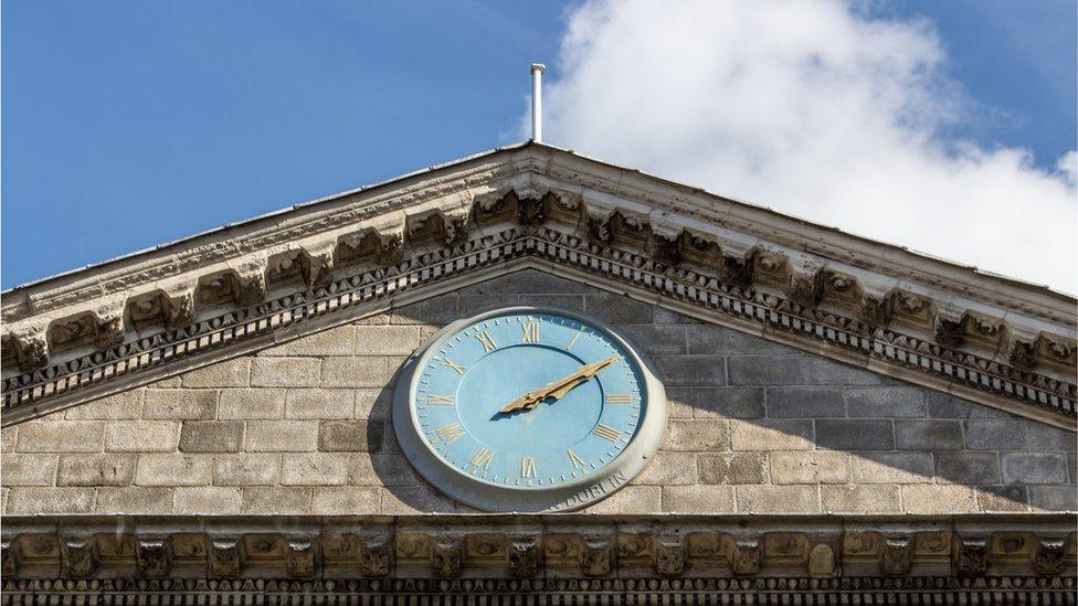 Trinity College Dublin clock