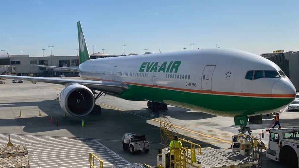 Eva Air aircraft