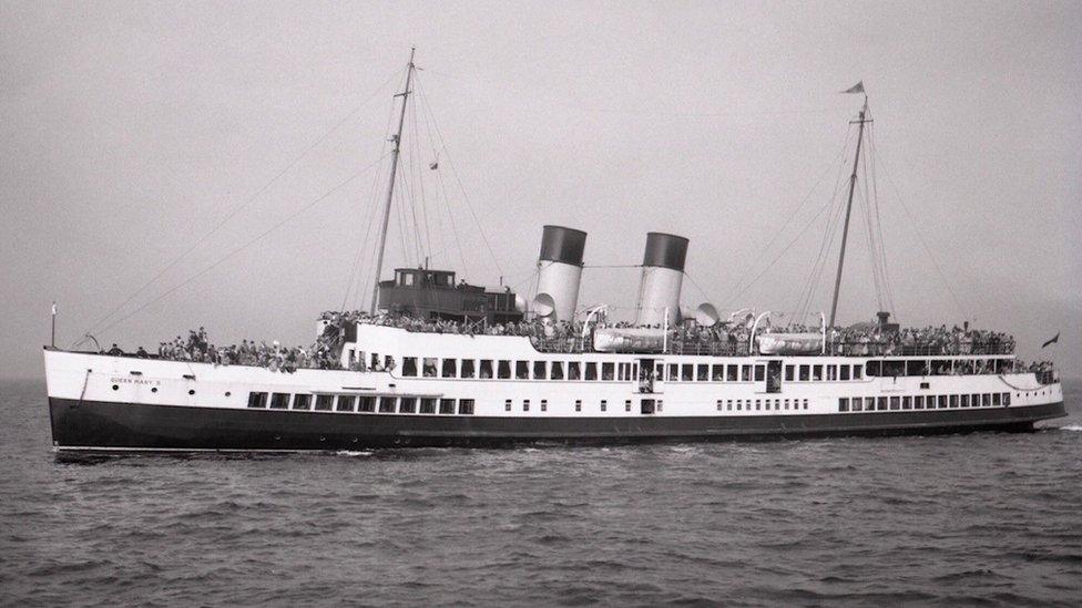 TA Queen Mary, undated handout