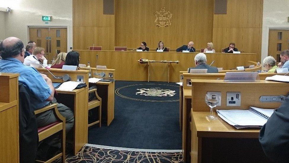 Rotherham Council meeting