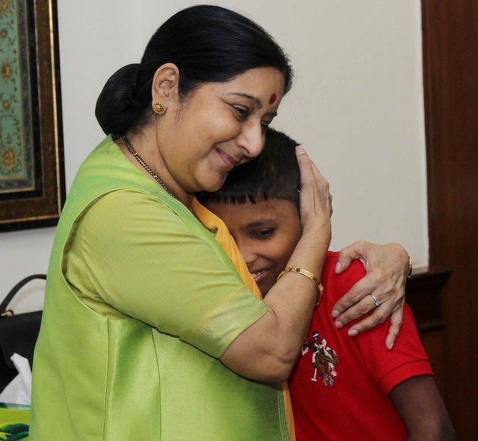 Ms Swaraj thanked the media for bringing Sonu's story to her notice