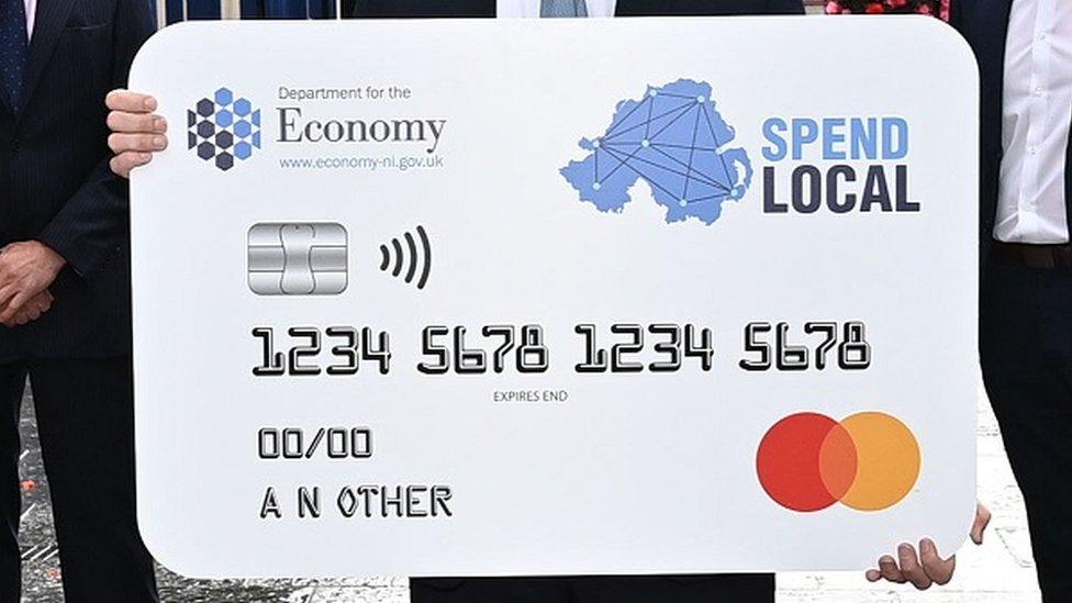 Spend Local card