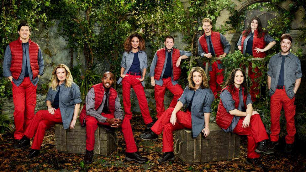 I'm A Celebrity 2020 group photo