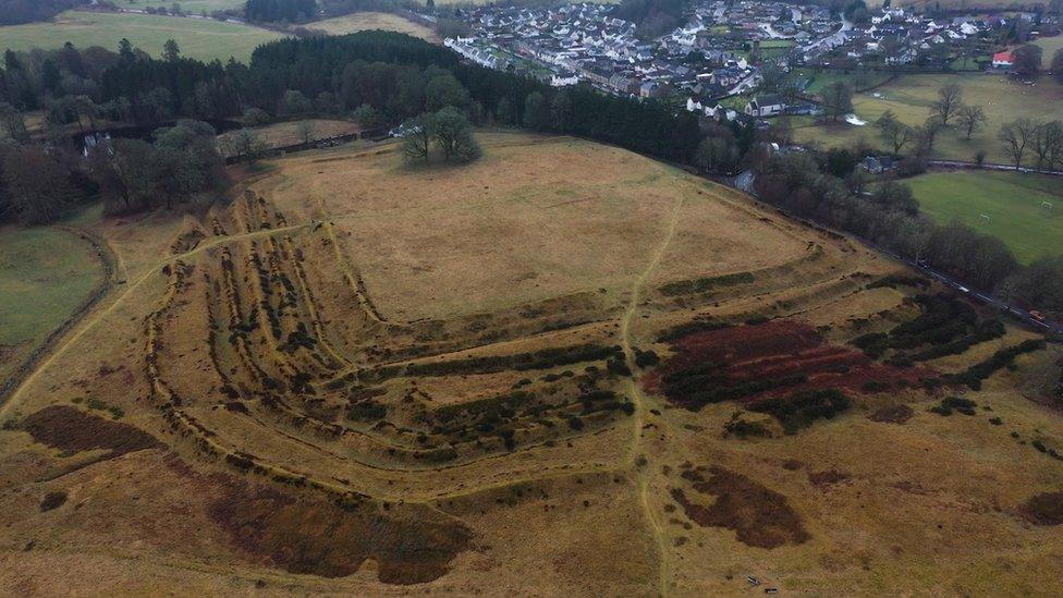 Ardoch fort