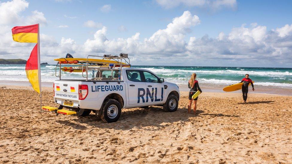 RNLI patrol