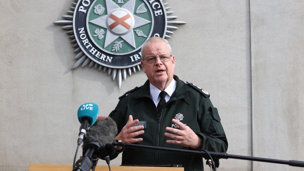 Last week the PSNI revealed a document had mistakenly been shared online which included the names of about 10,000 officers and staff.