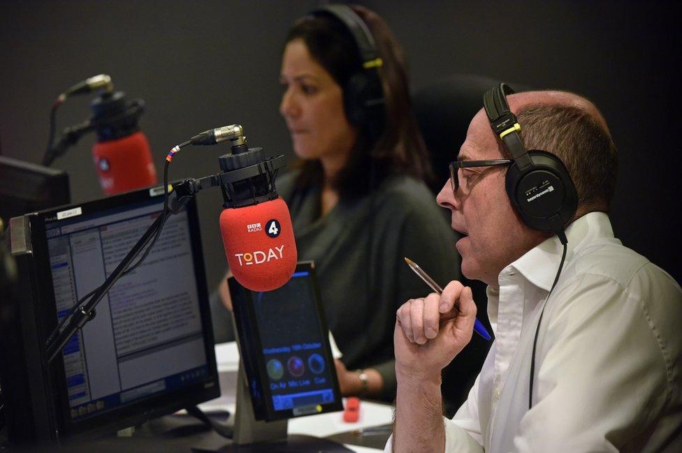 Nick Robinson and Mishal Husain