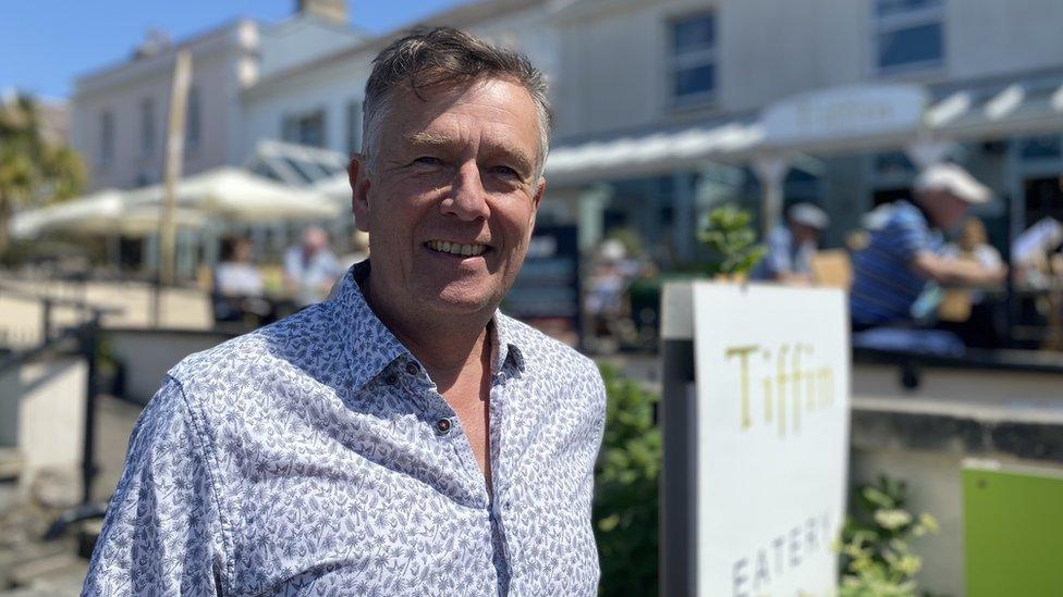 Nick Wring of Tiffins in Clevedon