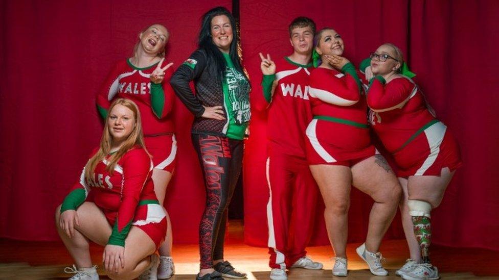 Wales cheerleading