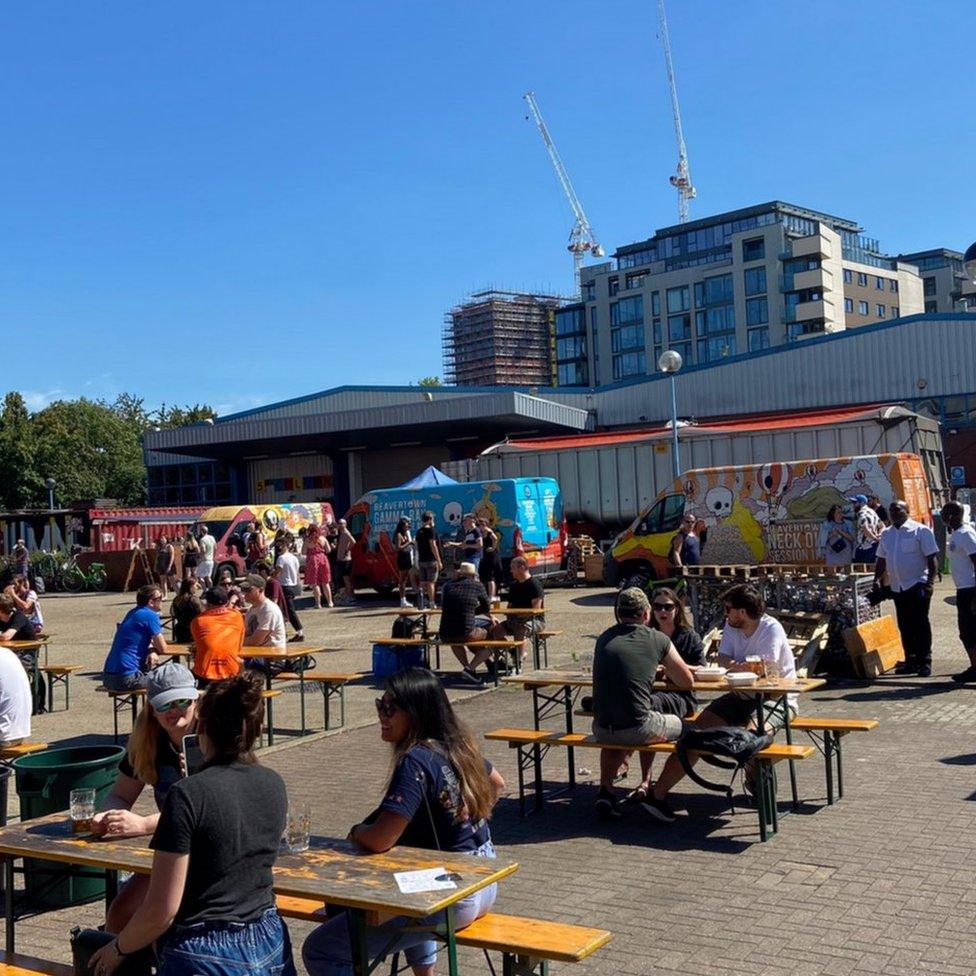 Beavertown brewery in London