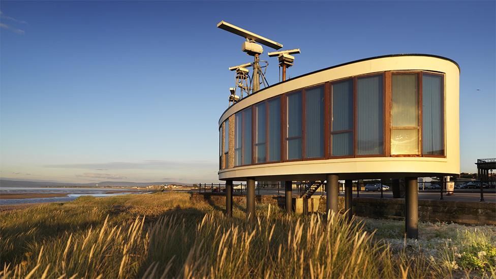 The former radar training station building in Fleetwood