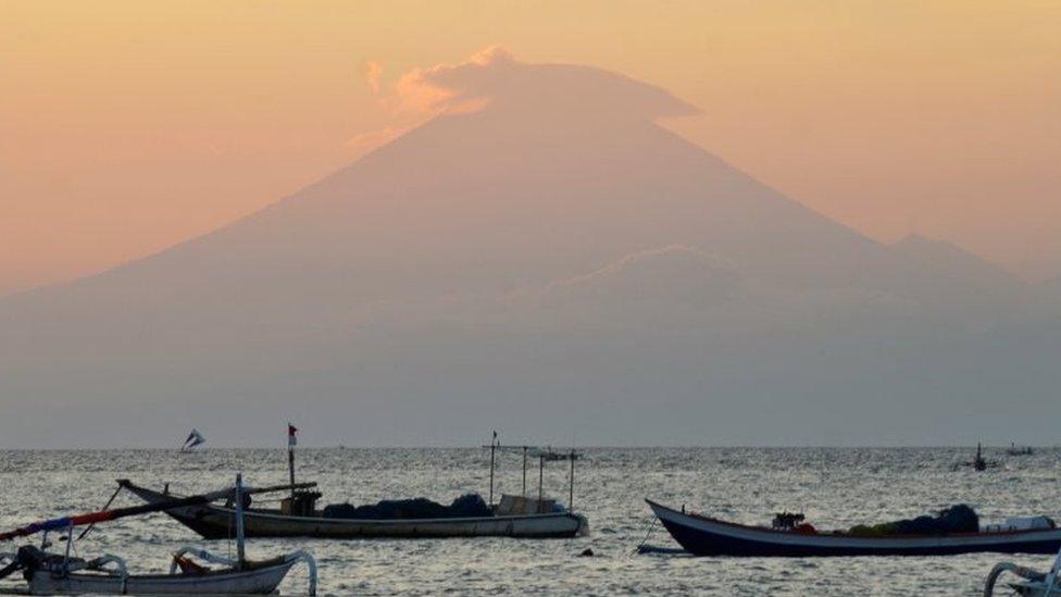 Mount Agung. Photo: 21 September 2017