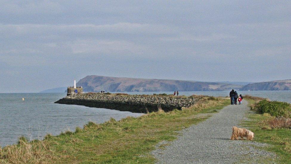 Goodwick breakwater