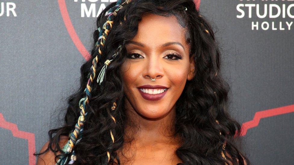 US singer Dawn Richard