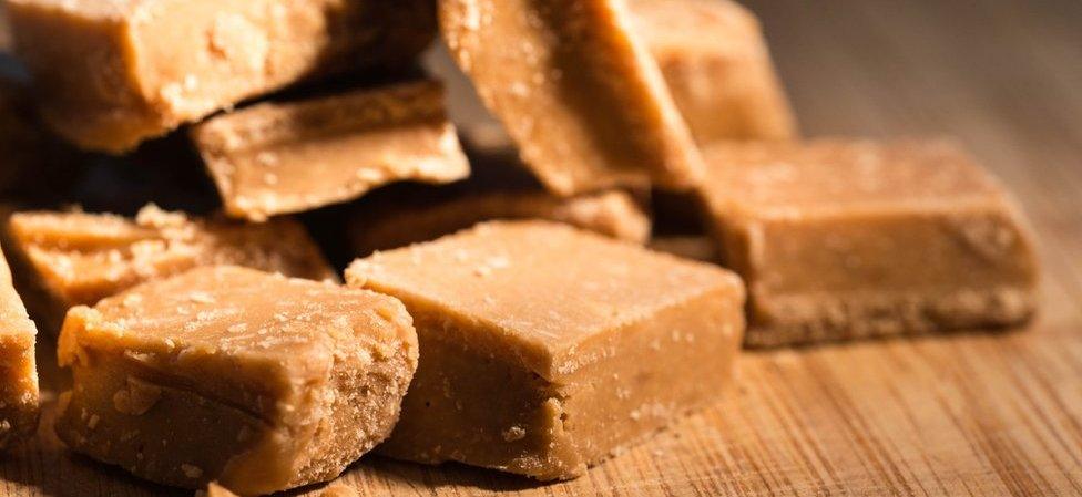 Homemade fudge