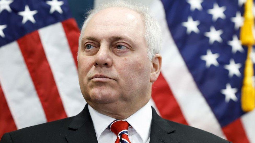 House Majority leader Steve Scalise