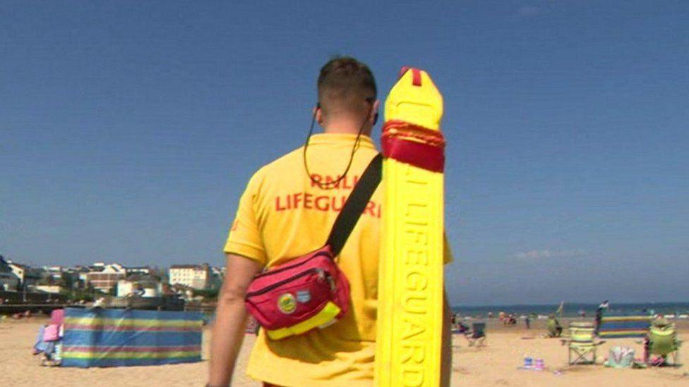 RNLI lifeguard