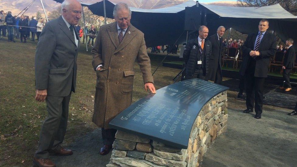 Prince of Wales visit to Cumbria