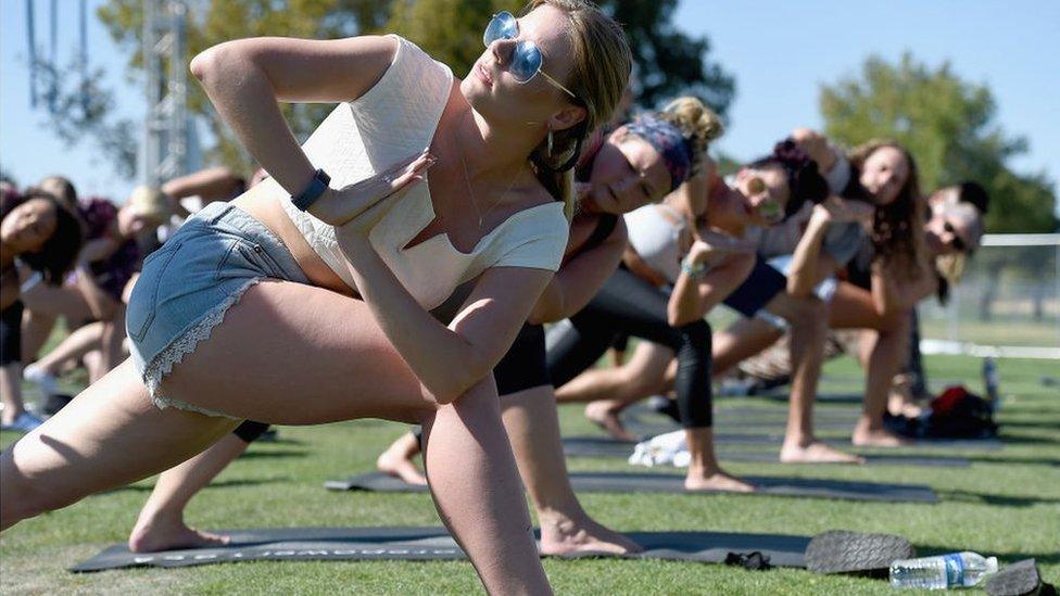 Yoga class