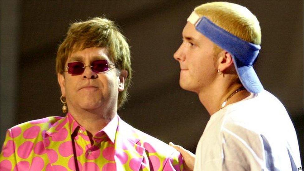 Elton John and Eminem