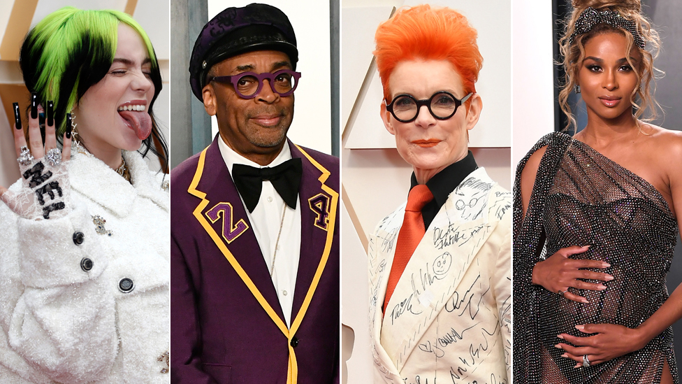 Billie Eilish, Spike Lee, Sandy Powell, Ciara