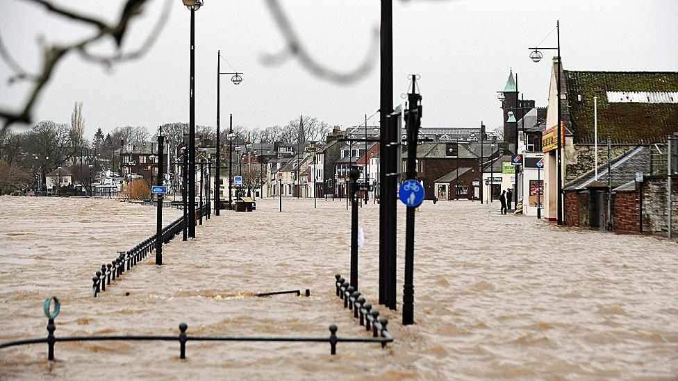 Dumfries flooding