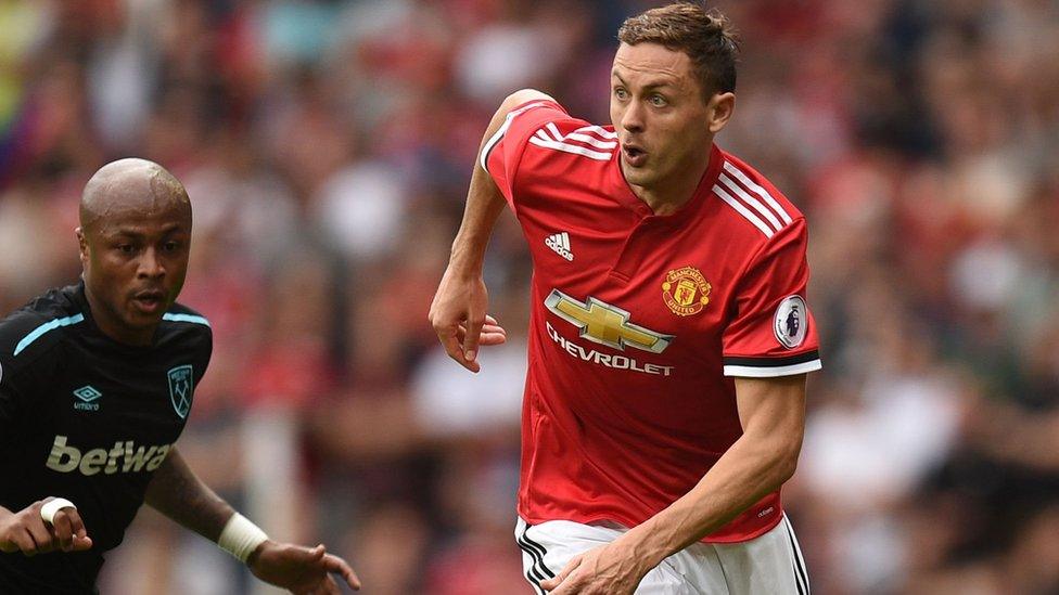 Nemanja Matic impresses for Manchester United