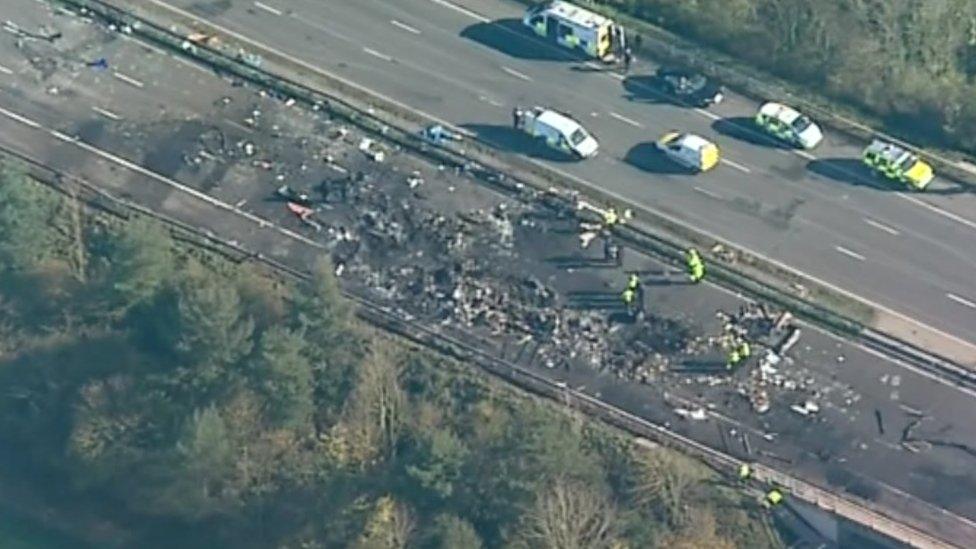 M5 crash 2011